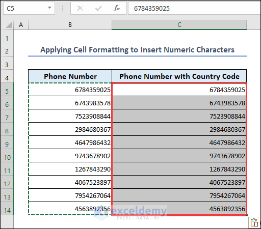 Copy and paste Cell Values