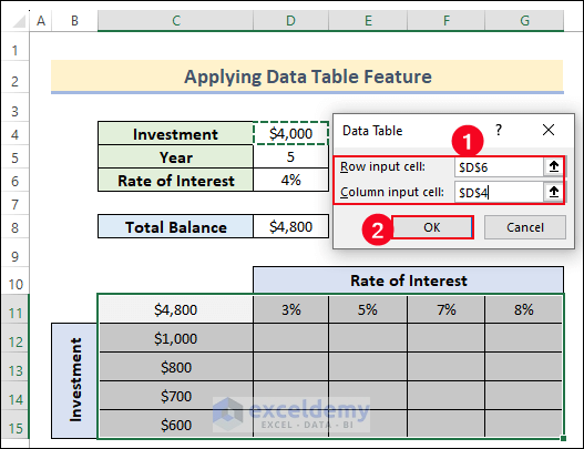 9-Using Two Variable Data Table