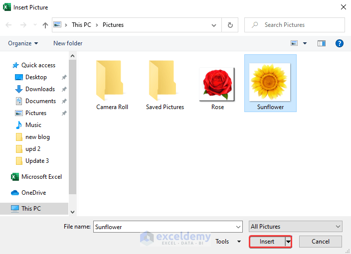 Browsing Desired Image