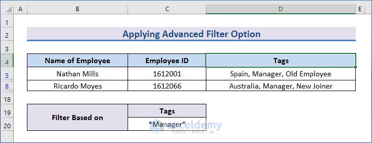  Show tags in output cell