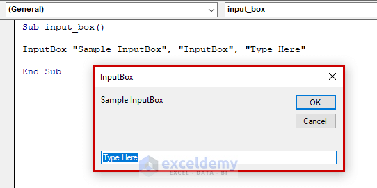 Sample InputBox