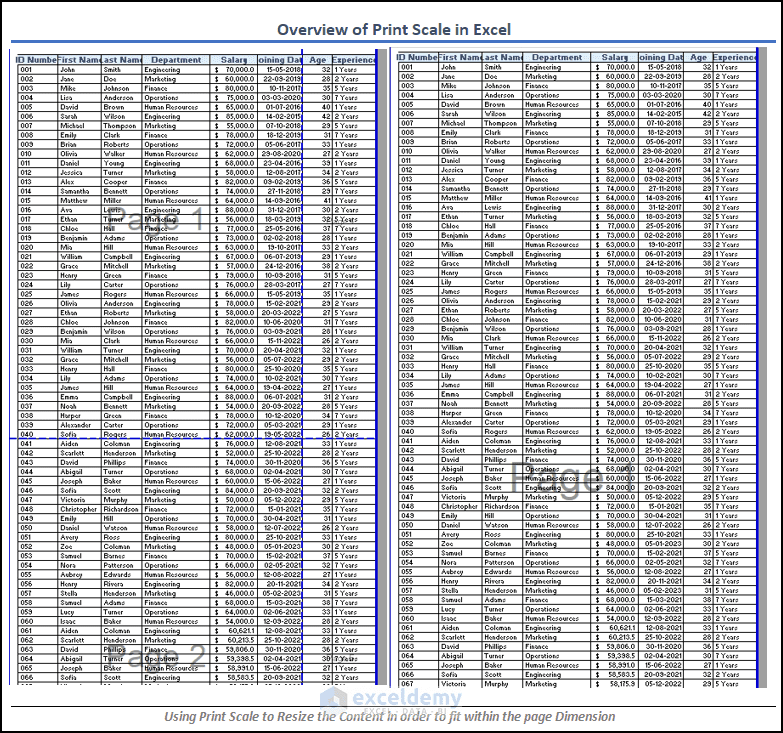 Excel Complete Guide. Printable Print Scale Excel (Complete Guide) - ExcelDemy