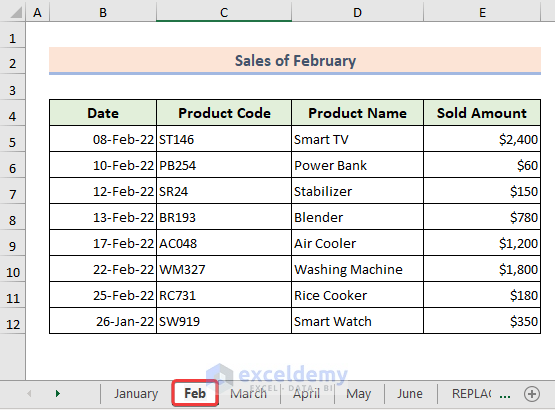Changing worksheet name to check whether the dynamic table updating automatically or not
