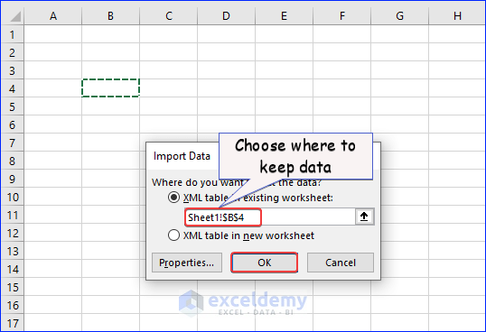 Select Cell to Store Selection of Data