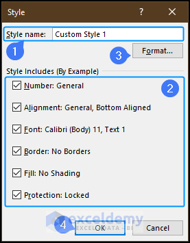 style window for customization