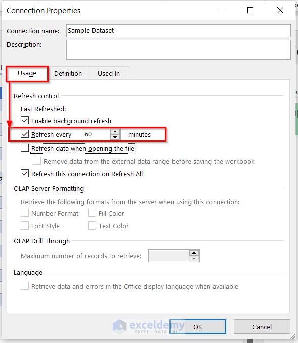 Refresh Data Automatically at Regular Intervals