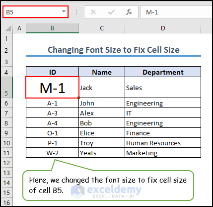 17- changed font size to fix Excel cell size
