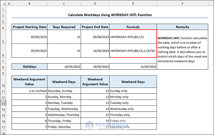 Overview of WORKDAY.INTL function