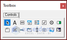 Toolbox Controls of a UserForm