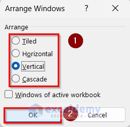 Arrange Windows box