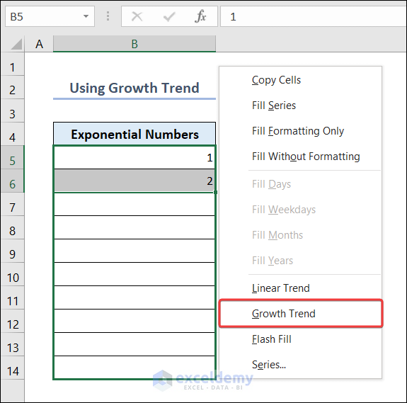 Select Growth Trend