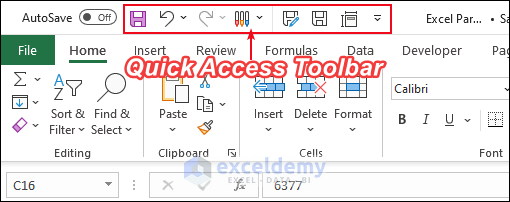 6-Quick Access Toolbar