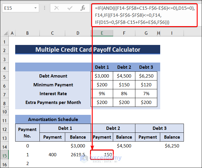 Debt 2 Payment