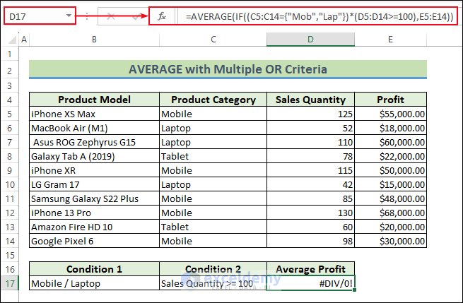 Formula returns with error