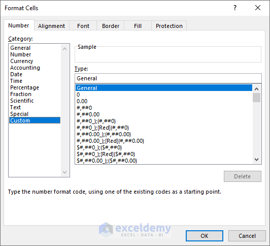 Custom Number Format in Excel (13 Unique Examples) - ExcelDemy