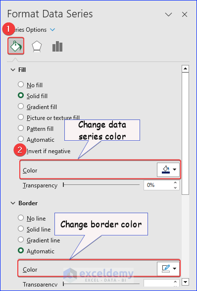 Modify Data Series Color