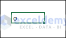 Symbols in the Excel Sheet