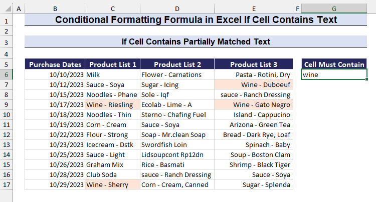 GIF to visualize the changes in cell formatting with values