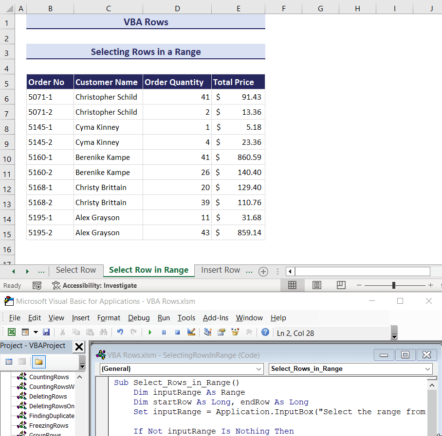 10-Selecting rows in a range