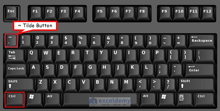 Showing Tilde button in keyboard