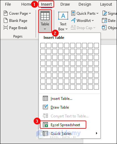 Clicking on Excel Spread Sheet