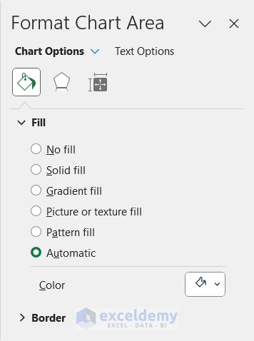 Format Chart Task Pane