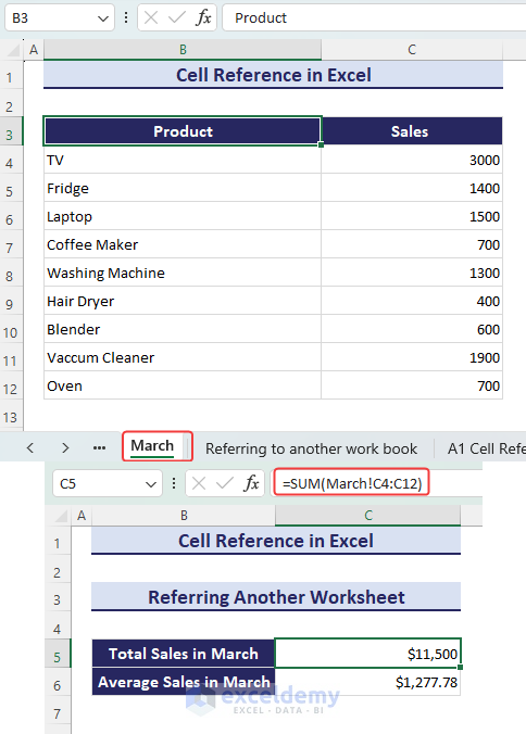 35-How to Use Cell Reference to Refer Another Worksheet or Workbook