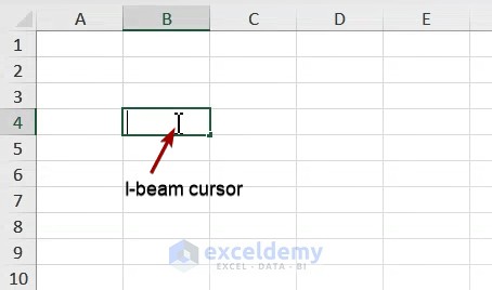 I-Beam cursor