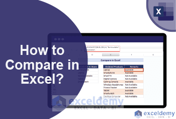 Compare Table Excel Examples How to Compare in Excel? (10 Practical Examples) - ExcelDemy
