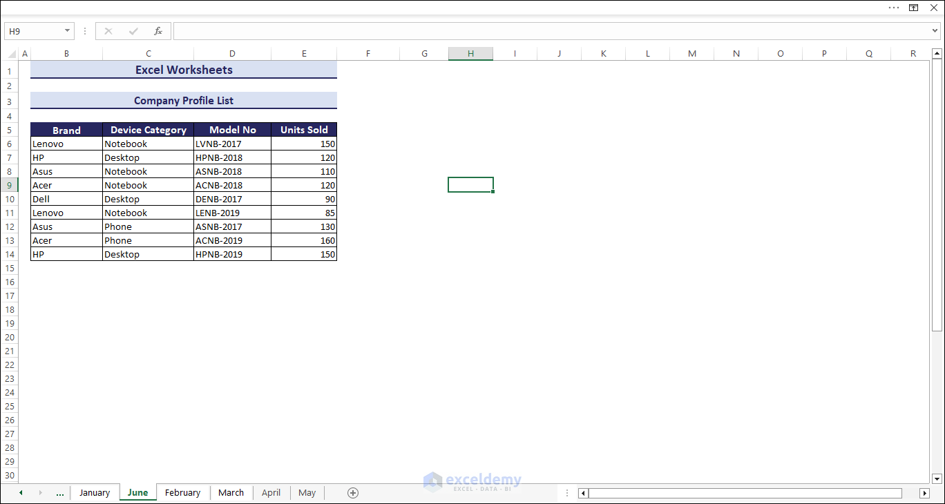 Full Screen View mode in Excel