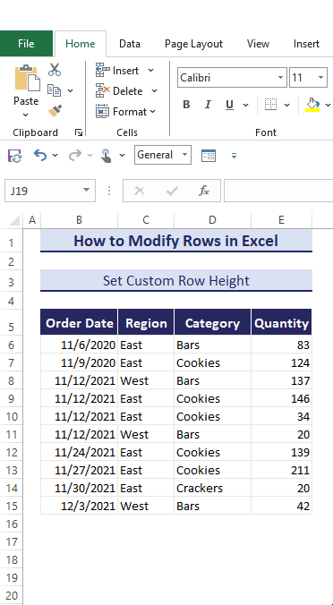 Rows in Excel (Select, Insert-Delete, Hide-Unhide, Group-Ungroup, Move ...