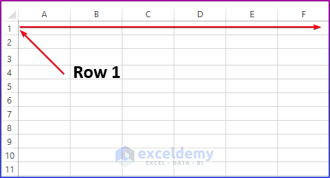 Rows in Excel