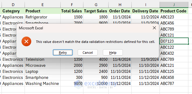 Data Validation Techniques for Complex Business Rules in Excel