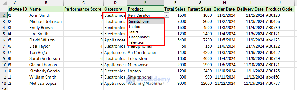 Data Validation Techniques for Complex Business Rules in Excel