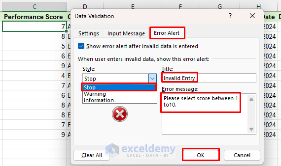 Data Validation Techniques for Complex Business Rules in Excel
