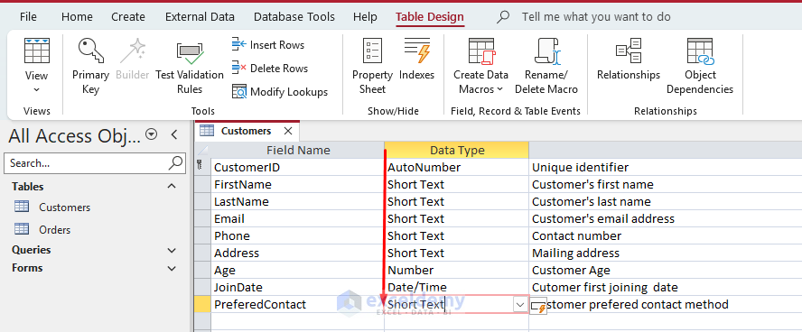 Implementing Data Validation Rules to Ensure Data Integrity in Microsoft Access