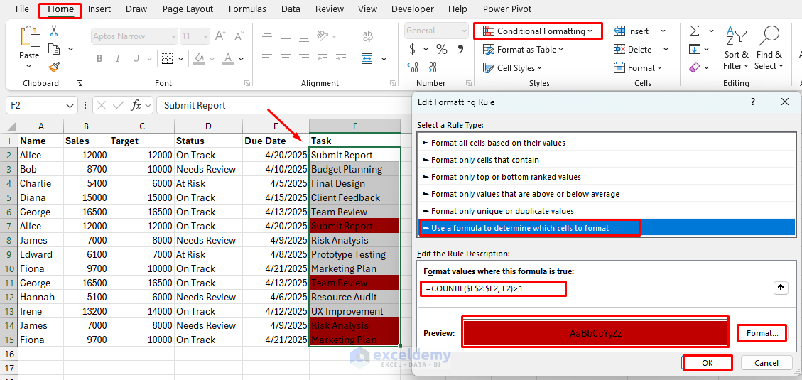 Advanced Conditional Formatting Techniques in Excel