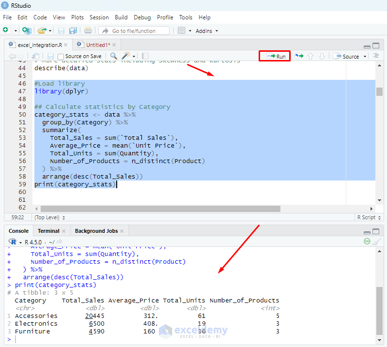Excel and R Integration: Advanced Statistical Analysis and Custom Visualizations