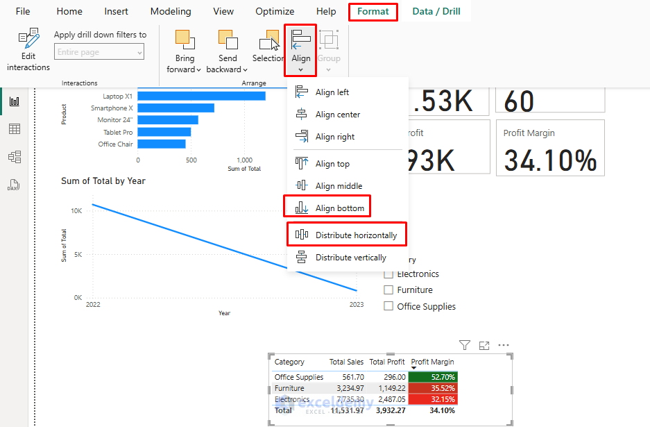 Customizing the Look & Feel of Reports in Power BI