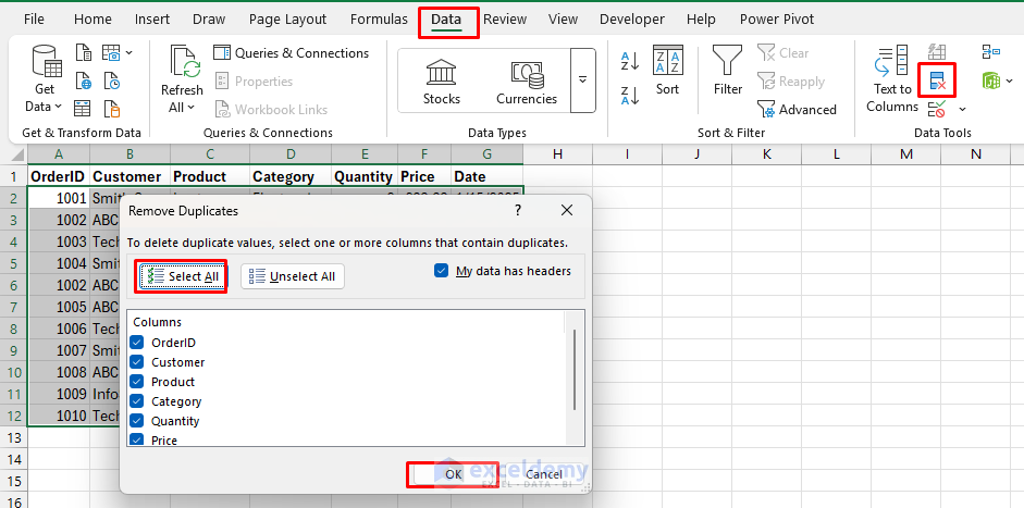 8 Ways to Remove Duplicates in Excel Without Losing Data