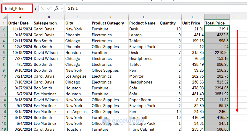 How to Use Named Ranges in Formulas
