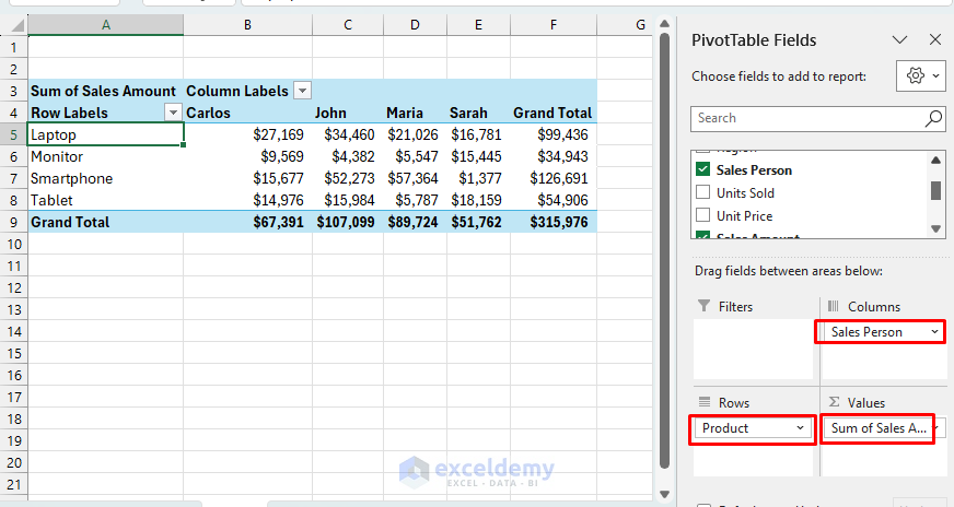 Creating a Timeline Filter in Excel