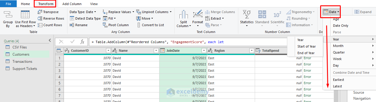 Unleashing Power Query for Data Scientists: Reshape, Merge, Clean at Scale