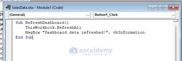 Building Advanced Excel Dashboards: Power Query, Power Pivot, and VBA