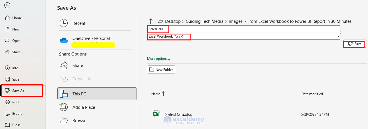 From Excel Workbook to Power BI Report in 30 Minutes