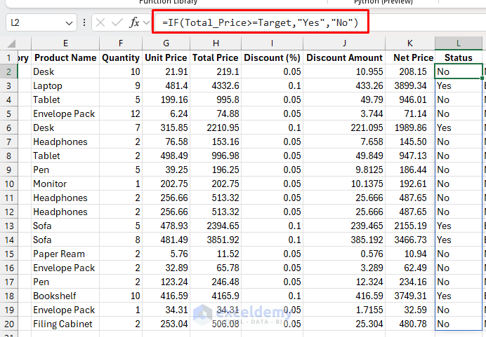 How to Use Named Ranges in Formulas