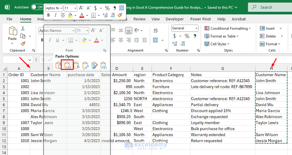 Data Cleaning in Excel: A Comprehensive Guide for Analysts
