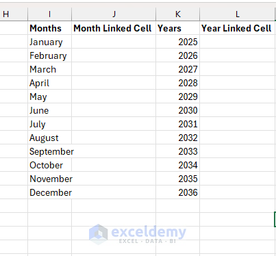 How to Build a Full Calendar Interface in Excel Using Form Controls
