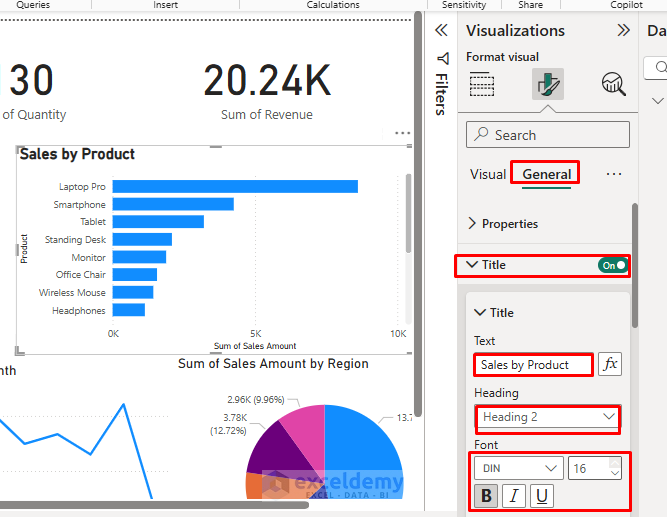 Create Your First Power BI Dashboard with Excel Workbook Data