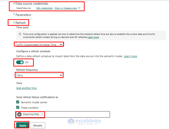 How to Refresh Excel Data in Power BI Automatically - ExcelDemy